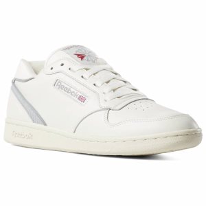 Reebok ACT 300 Turnschuhe Herren - Weiß/Grau/Rot - DE 891-HWD